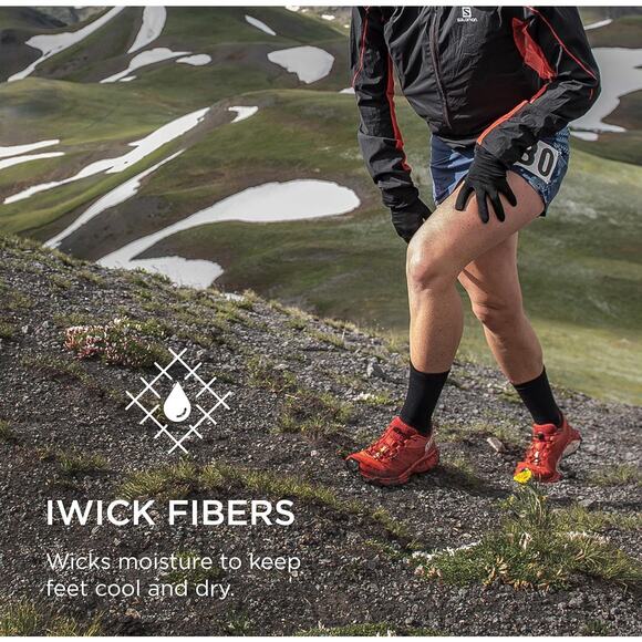 Feetures High Performance Ultra Light Cushion Quarter Socks – Large (NEW) - Picture 8 of 10